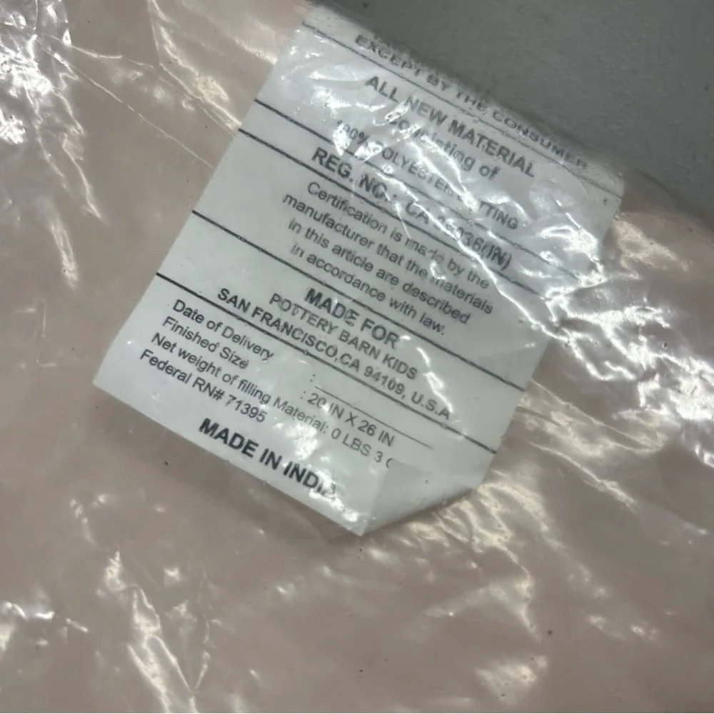 Monique Lhuillier Rosette Standard Pillow Sham Cover Pink Rose Floral NEW